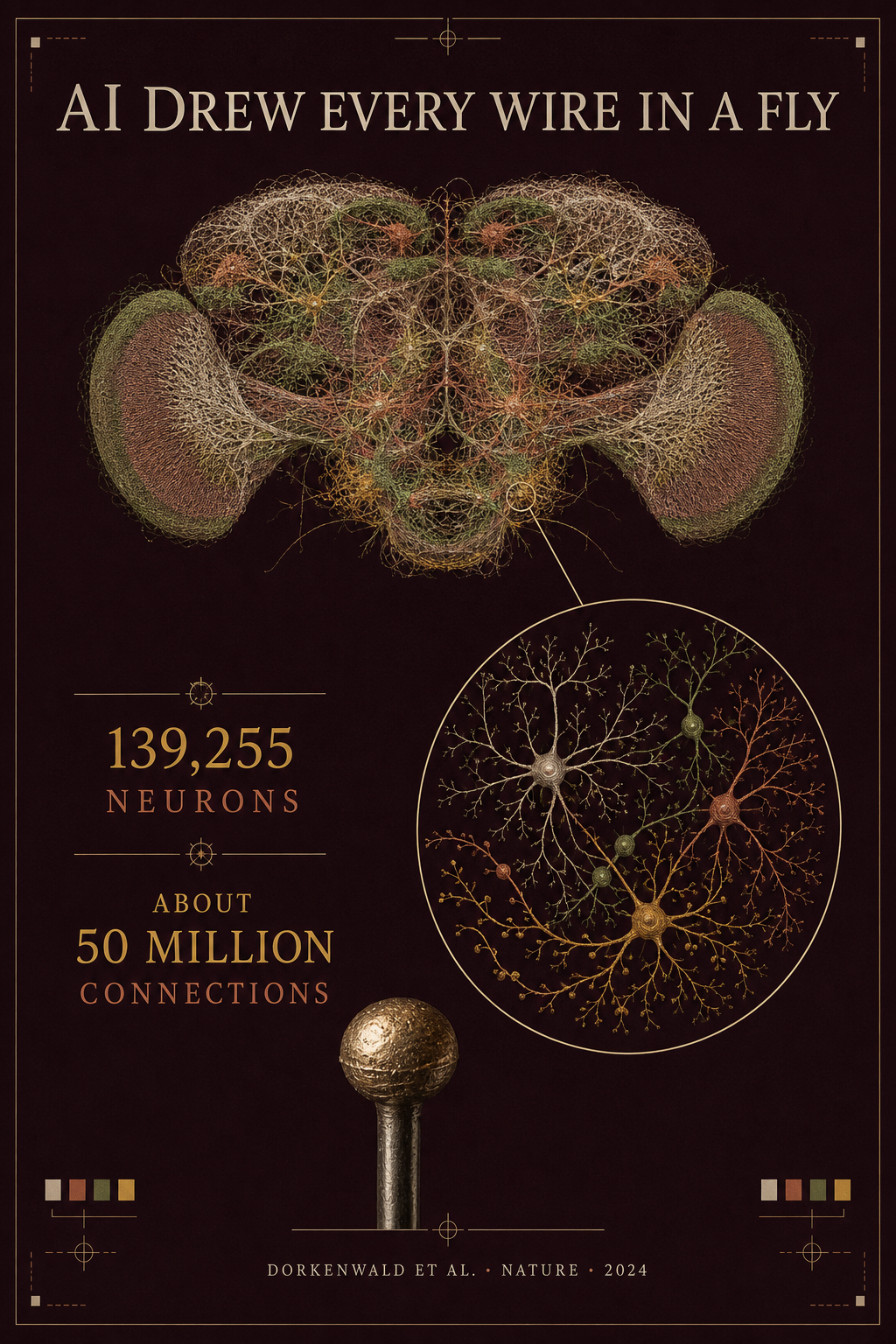 Editorial plate about the complete adult fruit-fly brain connectome